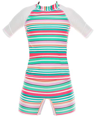 Image of ToBeInStyle Toddler to Big Girls Swimsuit Assorted Variety Rashguard Sets Summer Swimsuits