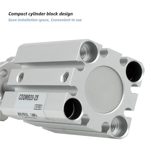 Vérin compact CQMB16 actionneur pneumatique course 45 mm - 5