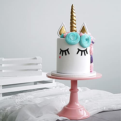 Set Of 3Pcs Pink Cake Cupcake Stands Round Modern Dessert Towers Decor Serving Platter For Girl's Party Baby Shower Wedding Birthday Parties Celebration #TOP2