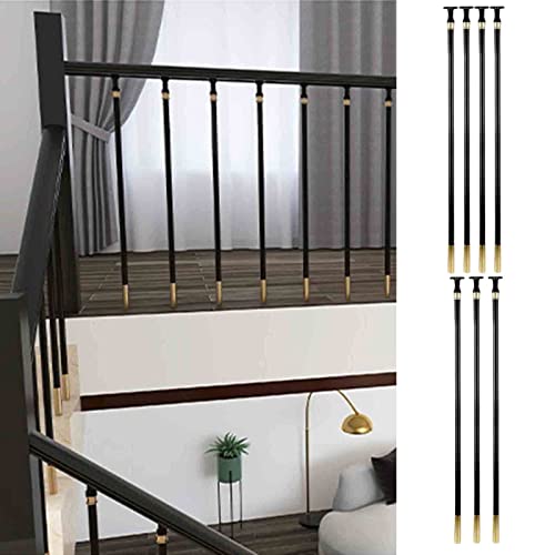 Balaustres redondos para escaleras de ático y terrazas de diseño en villas