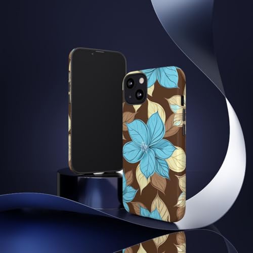 Coque rigide iPhone 13 fleurie contre les rayures et chocs du quotidien - 2