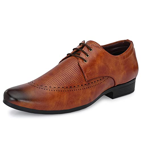 Image of Formal Stylish Lace-up Derby Shoe for Men