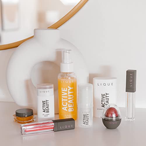 Lique Cosmetics Shimmer Lip Plumper, Infused With Peppermint Oil & Vitamin E For Nourishing, Enhanced Lips, High Shine, Reduces Fine Lines, Radiant, 0.22 Fl Oz. #TOP6