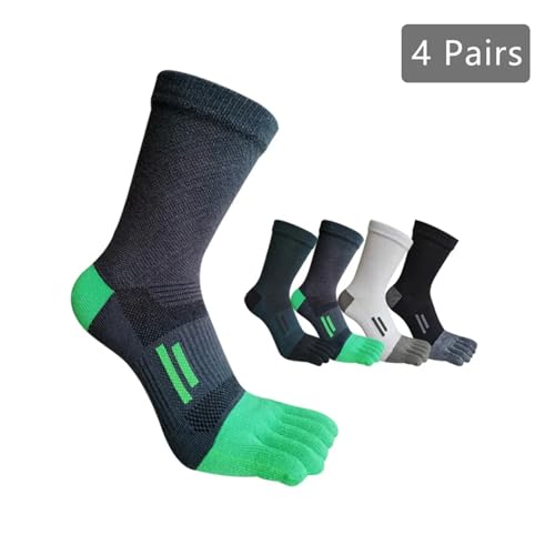 Chaussettes orteils anti ampoules et compression pour le sport - 2
