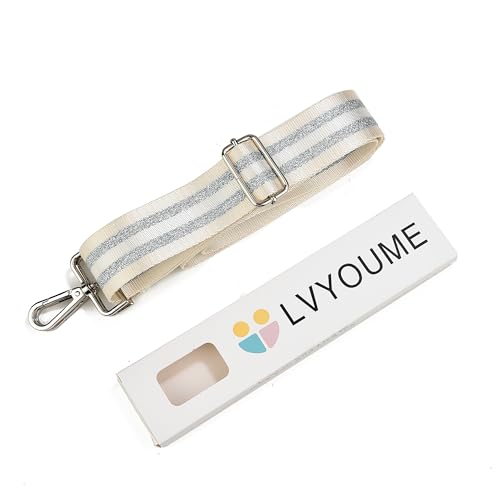 Purse Strap Silver Hardware Wide Bag Straps Replacement Crossbody Adjustable Shoulder Strap for Purses2