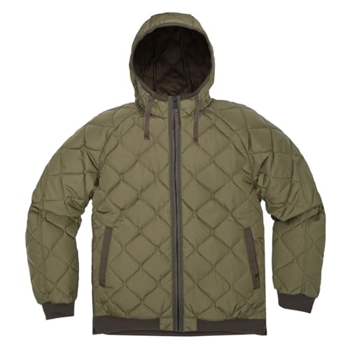 Image of VIKTOS Men's Full Zip Casual Lightweight Insulated Operatus Jacket with Adjustable Hood