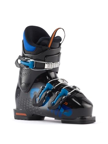 Rossignol Comp J3 - Kids Ski Boots for Downhill Skiing - Black
