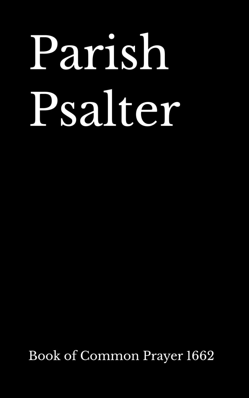 Parish Psalter