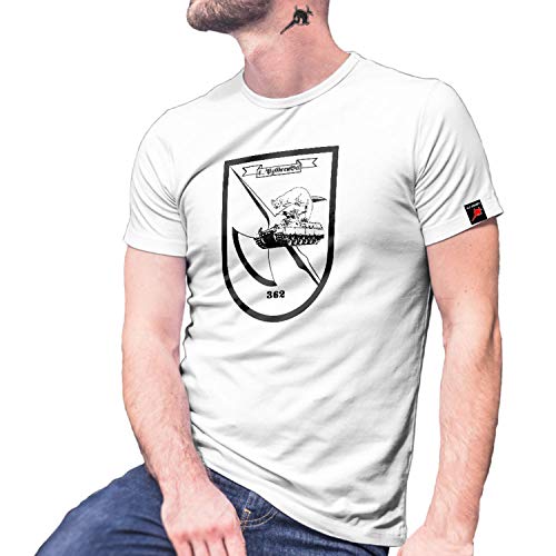 Vêtement SPZ Marder T-shirt Blanc Copytec PzGrenBtl 362 4XL