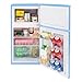 Avanti Mini Fridge with Freezer Retro Design Compact Refrigerator for Home Office or Dorm, Features Dual Doors Removable Shelves Manual Defrost and Mechanical Adjustable Temp Control, 3.1-Cu.Ft, Blue