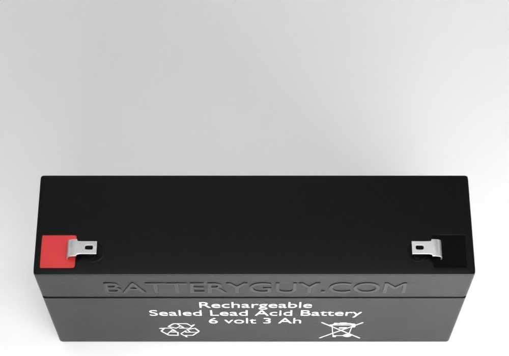 BatteryGuy 6 HRRM 71-1 Replacement 6V 3Ah SLA Batteries Brand Equivalent (Rechargeable) - Qty of 2