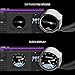 TCOMAS CPU Liquid Cooling LX800 PRO 360 ARGB 2.8 INCH Customisable IPS + 1.44 INCH LCD Dual Screen Display/Dual Temperature Zone Monitoring/HIGH Performance Fan (White, 360mm)