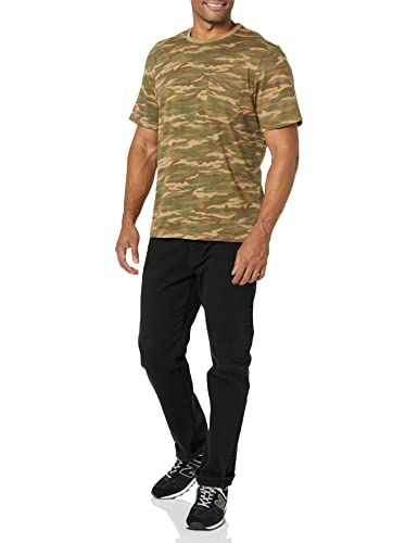 Image of Amazon Essentials Men's Short-Sleeve Crewneck Pocket T-Shirts, Pack of 2