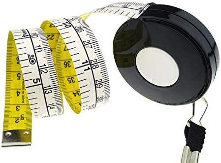 hoechstmass Balzer Tape Measure 300 cm / 120 inches, Black, 5.7