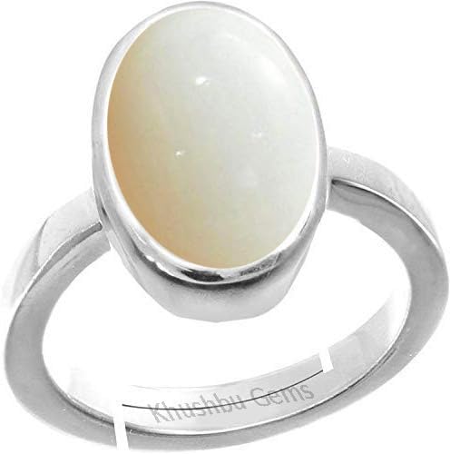 Bague opale naturelle véritable non traitée 7,52 carats sans défaut A+