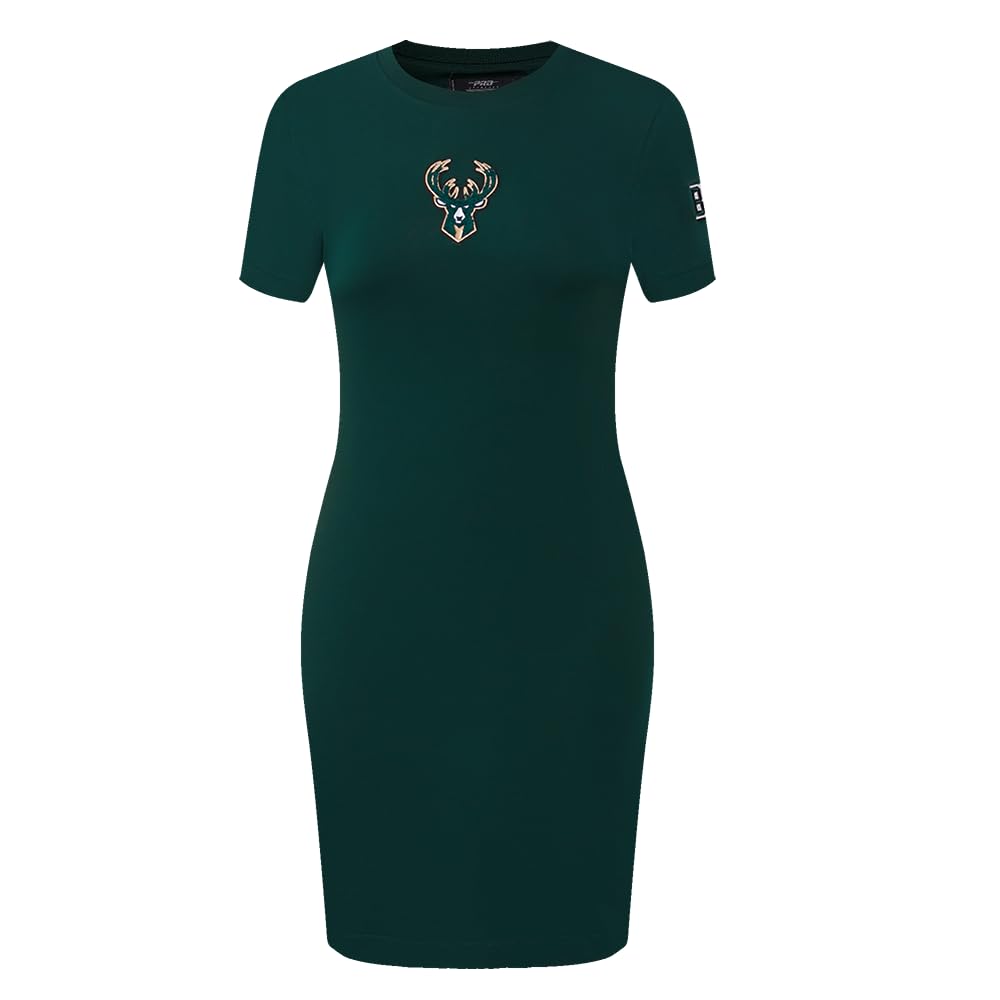 Pro Standard Womens NBA Classic Chenille Cotton Single Jersey Body Con Dress