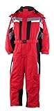  Fortuna F. Schneeanzug Overall Winteranzug Skianzug SKIOVERALL Winter Schnee Kinder 116-170 M31 (128, rot)