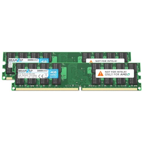 Memoria Ram Pc2 8Gb Marca BRAINZAP