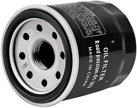 Road Passion 3201451 PH6017A Oil Filter for HONDA VTX1800 RETRO 2002-2004 VTX1800C 2002-2008 VTX1800F 2005-2007 VTX1800N 2004-2008 VTX1800R 2002-2008 VTX1800T 1795 2007-2008 VTX1800S 1800 2002-2006