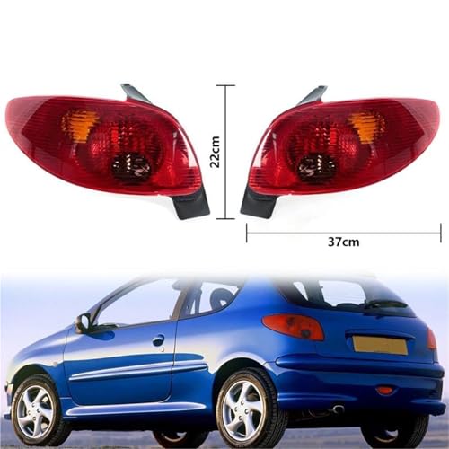 Feu arrière gauche Peugeot 206 2002-2006 feu clignotant 6350S0