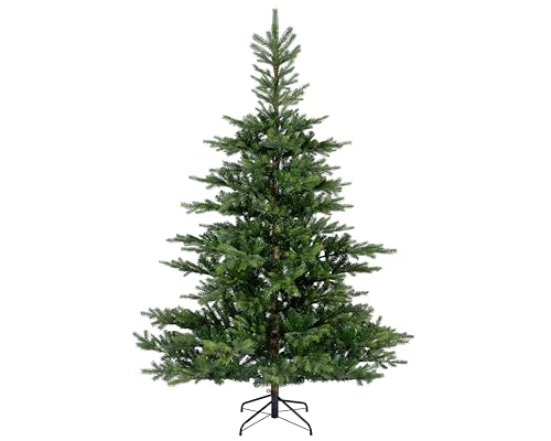 Kaemingk Everlands Künstlicher Weihnachtsbaum „Grandis Fir“ 180 cm – Real & Soft Needle Technologie, naturgetreue Tanne mit 56 Zweigen… – Ansicht 1