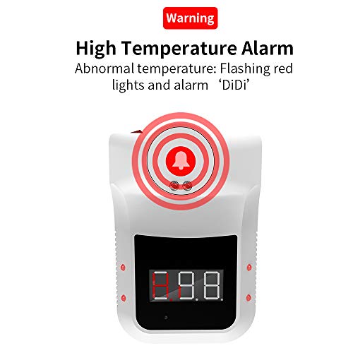 Termômetro Automático Parede Infravermelho sem contato K3