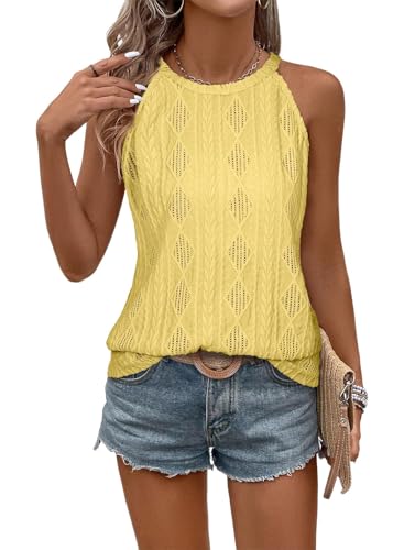 Yellow Halter Top