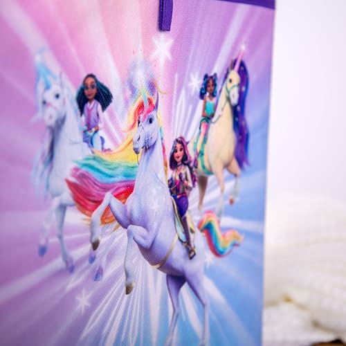 Herding Aufbewahrungsbox Unicorn Academy, ca. 30 x 30 x 30 cm, Aufbewahrung im Regal oder freistehend, 100% Polypropylen, Innen 100% Papier