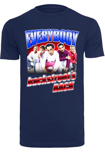 T-Shirt Backstreet Boys Homme MERCHCODE Mp0004439 Col Rond