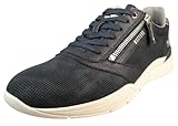 flexible Laufsohle Mustang Herren 4138-311 Sneaker, Navy, 45 EU