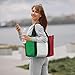 Travel Duffel Bag for Women&Men, italy flag Print Weekender Carry-On Bags, Sports Gym & Overnight Luggage Tote