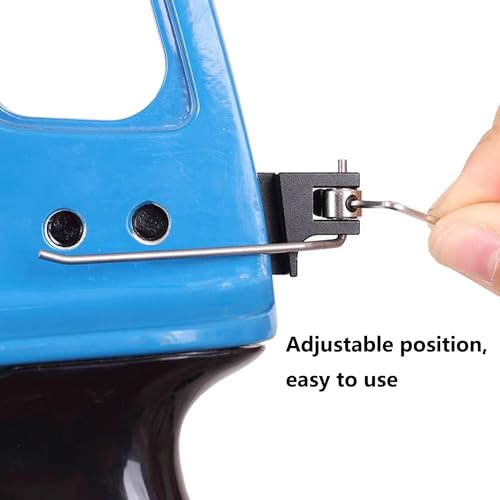 FUNTRESS Arrow Rest Right Handed Adjustable Backside Achery Set for Recurve Bow (Right-Hand, Blue) - Thumbnail 3