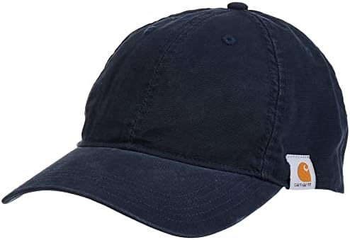 Carhartt Men's Cotton Canvas Cap, Navy, One Size