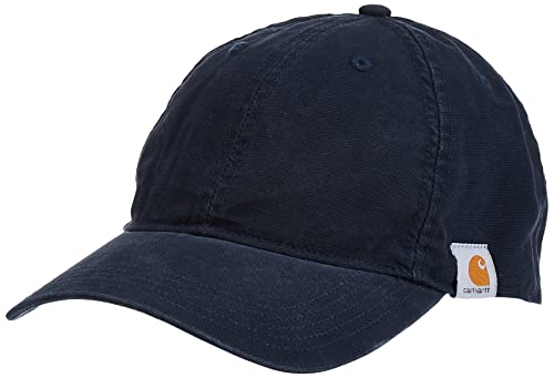 Carhartt Men's Cotton Canvas Cap, Navy, One Size #TOP28