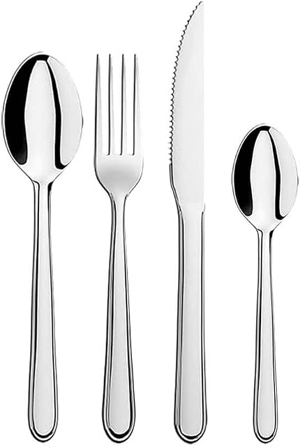 Faqueiro Milano, 24Pcs, Aço Inox, Brinox