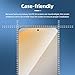 NEW'C 3 Pack Designed for Samsung Galaxy S24 FE 5G Screen Protector Tempered Glass, Bubble Free, Ultra Resistant