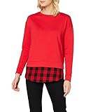 Special Size Type: Standard edc by ESPRIT Damen 090CC1K335 T-Shirt, 630/RED, M