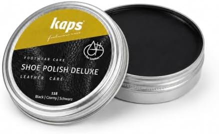 Kaps Shoe Polish Deluxe – Natural Wax Shoe Polish for High Gloss ...