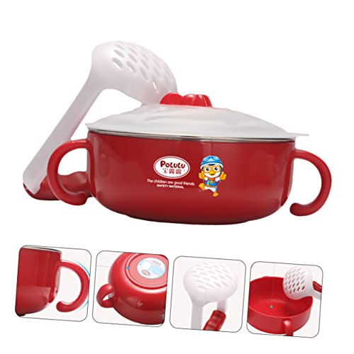 HEMOTON 1 Conjunto Tigela De Moagem Moedor De Alimentos Complementar Multifuncional Moedor De Alimen