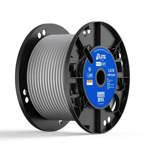 Câble Cat8 22AWG contre les pertes de signal sur les réseaux de 76m