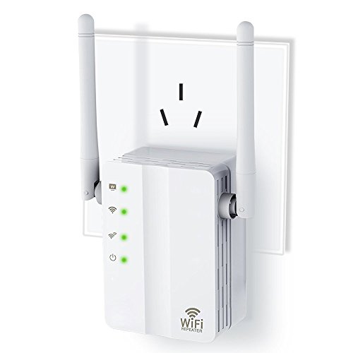 WiFi Range Extender, CIVIE 300M Wireless-N Mini WiFi Wireless Router Repeater with WPSWLAN 2.4GHz, 802.11n/b/g Network Router WiFi Signal Boosters (White) (XYLYQ)