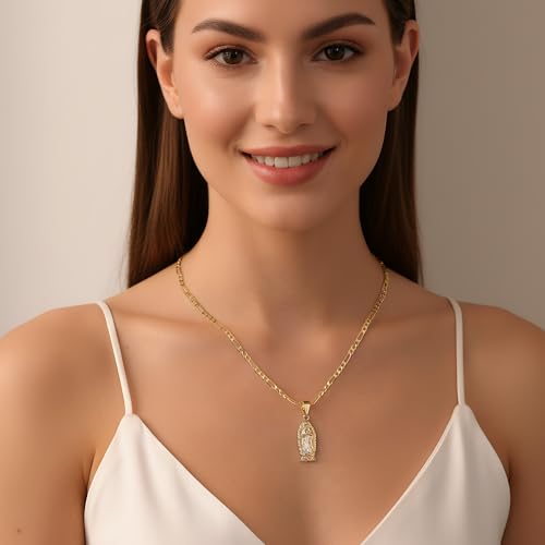 Necklace on model