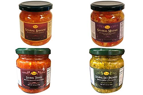 Combo Pack : 1 Sambal Bawang - 185g 1 Sambal