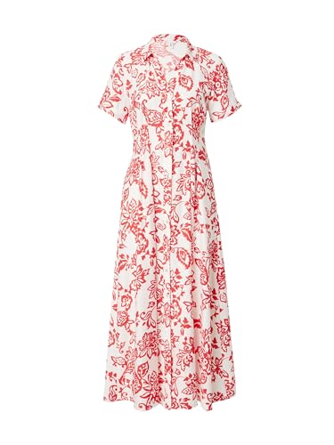 ONLY Damen Blusenkleid Onlkiera S/S Shirt Midi Dress Ptm, Rot, M