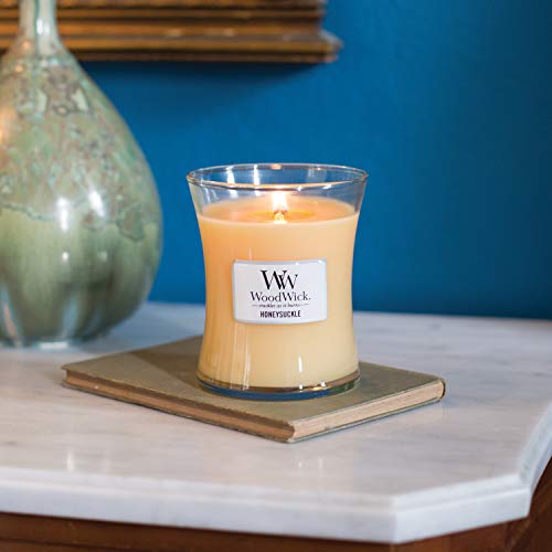 Woodwick Honeysuckle Medium Hourglass Candle, 9.7 Oz. #TOP2