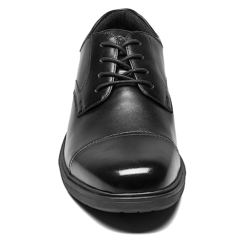Nunn Bush Men's, Kore Pro Cap Toe Oxford Black #TOP2