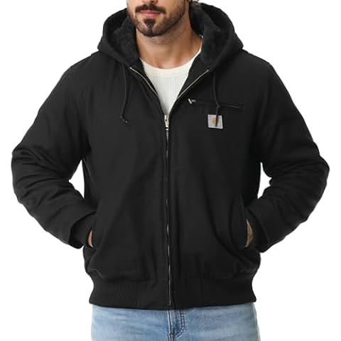 TUAOVA Men's Waterproof Winter Work Coat Cover
