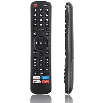 Universal Remote Control Replacement for All Hisense TV, EN2A27 Remote Compatible for All Hisense 4K LCD LED HD UHD Smart TVs