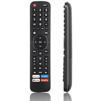 Universal Remote Control Replacement for All Hisense TV, EN2A27 Remote Compatible for All Hisense 4K LCD LED HD UHD Smart TVs