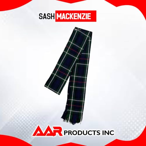 Image of AAR Womens Tartan Clan Sashes Ladies Brooch Scottish Highland - 90 x 10.5 Inches